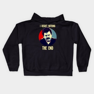 I Regret Nothing. The End. Kids Hoodie